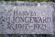 Harvey Clifford Jongeward Gravestone
