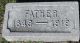 Dirk Van Pelt Gravestone, West Lawn Cemetery