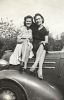 Audrey Van Pelt and Shirley Miller nee Van Pelt, Easter 5 Apr 1942, Glendale, CA